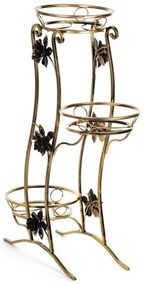 Suport de flori 100x70 cm auriu