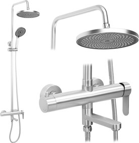 Set de Duș Rea Arcos brush nickle