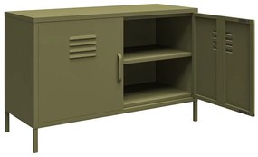 Dulap verde din metal 98x63 cm Bradford – Støraa