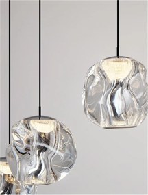 Lustra casa scarii cu pendule LED suspendate, deosebita design lux YFOS