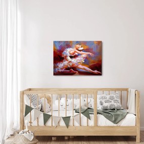 Tablou - Balerină,pictură (70x50 cm)