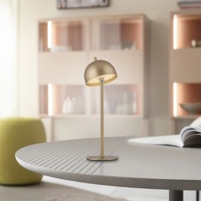 Schöner Wohnen 19244-12 - Lampă de masă LED dimabilă BELLIS, 2,5W/5V, IP54, aurie
