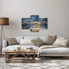 Tablou cu marea în apus de soare (90x60 cm)