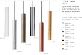 Pendul modern LOOK SP1 SMALL ARGENTO 141800