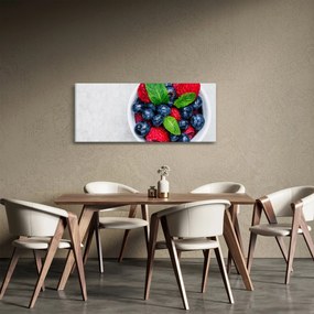 Tablou - bol cu fructe de pădure (120x50 cm)