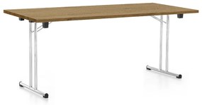 Masă plianta 180 x 80 cm, stejar piatra