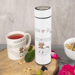 Termos alb 400 ml – Orion