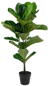 Ficus copac plantă artificială, verde 100 cm
