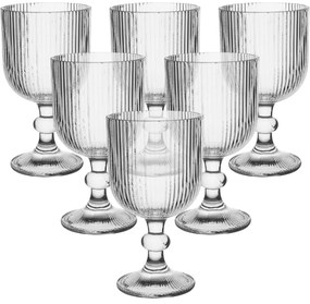 Pahare Altom pe picioare Selena, 370 ml, set de 6 buc.