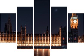 Tablou cu Big Ben din Londra (150x105 cm)