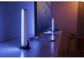 Philips - Set 2x lampă de birou LED RGB Hue AMBIANCE dimabilă LED/6W/230V albă