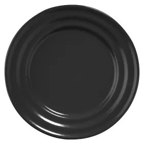 Set veselă 24 piese negru/porțelan