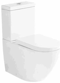 Mexen Lena WC compact și capac cu închidere lentă, Albă - 31051000