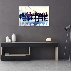 Tablou cu muzicieni (90x60 cm)