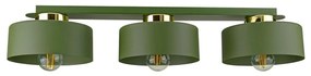 Plafonieră de tavan IGNIA 3xE27/60W/230V, verde