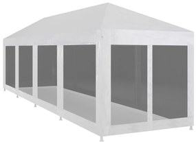 vidaXL Cort de petrecere cu 10 pereți din plasă, 12 x 3 m