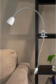 Lampă de masă LED cu clemă Markslöjd 106091 TULIP LED/3W/230V albă