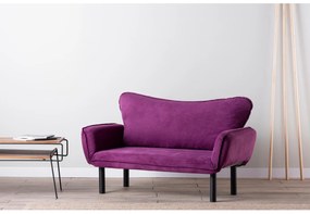 Canapea două locuri Charlene (violet). 1101557