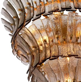 Candelabru LUX design deosebit Toscano fumuriu