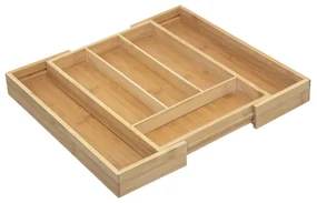 Suport tacamuri Xera, bambus, extins 35 x 39.2 x H. 4.5 cm