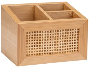 Organizator universal ALLEGRE BAMBOO, 3 compartimente, bambus, WENKO