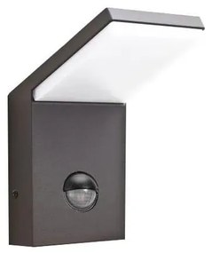 Ideal Lux - Corp de iluminat LED pentru exterior cu senzor STYLE LED/9W/230V CRI 90 IP54 antracit
