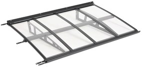 Kassel ușă baldachin extensie de 150 cm CoverTech antracit