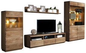 Set Living Serena, Stejar Masiv, 4 Piese