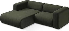 Colțar verde (cu colț pe partea stângă/cu șezlong) Ekahi – Makamii