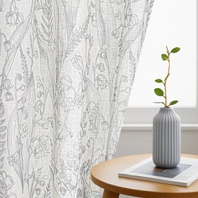 Draperie gri deschis 135x250 cm Selvetia – Restilo