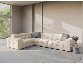 Colțar bej (cu colț pe partea stângă, în formă de ”L”) Kendal – Micadoni