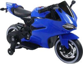 Motocicleta Electrica cu Acumulator Pentru Copii NOVOKIDS™ Napoleon Premium Motor, 3-7 ani, max 30 kg, Cu Sunete si Lumini LED, sa din piele,