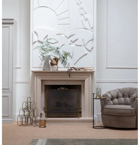 Măsuță auxiliară rotundă din metal 26x26 cm Position – WOOOD