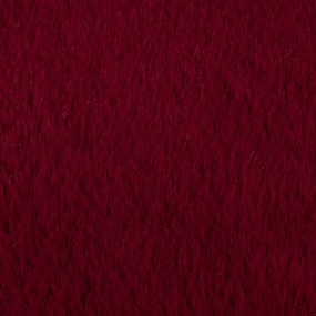 Blană burgundy sintetică 80x150 cm Ivy Luxury Fur – Flair Rugs