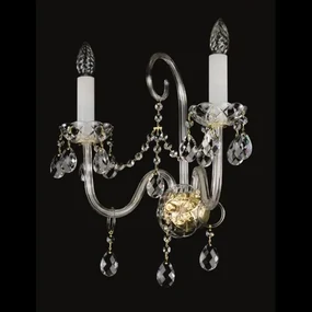 Aplica de perete Cristal Bohemia Exclusive RACHEL II. WL CE