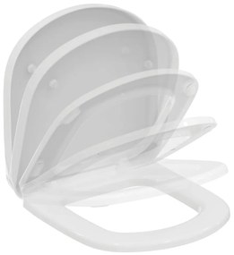 Capac WC, 480x380x50 mm, Soft-close, alb