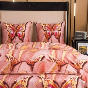 Lenjerie de pat din microfibra MONARELLE roz Dimensiune lenjerie de pat: 70 x 80 cm | 140 x 200 cm