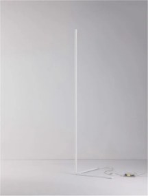 Lampadar LED design modern liniar V-LINE alb