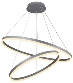 Lustră LED dimabilă pe cablu LED/100W/230V 3000-6500K + telecomandă