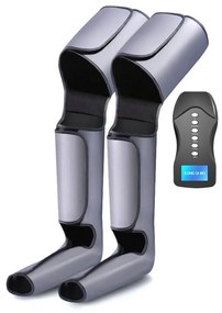 Aparat de masaj limfatic cu compresie pentru picioare, cu telecomanda