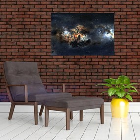 Tablou - Universul cu Nebula (90x60 cm)