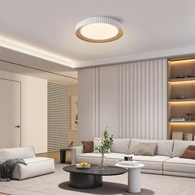BRILAGI - Plafonieră LED dimabilă NEXO, 48W, 230V, 3000–6000K, albă, Ø 43 cm, cu telecomandă
