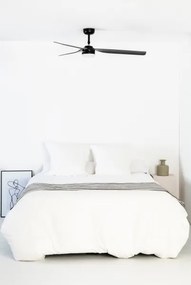 FARO 33815WT1S - Ventilator LED dimmabil PUNT M, 18W/230V, CCT, Ø 132 cm, negru WT + DO