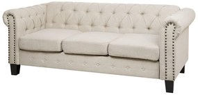 Canapea 3 locuri Chichester (bej) . 1008734