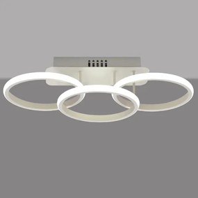 Lustră LED aplicată BARI LED/30W/230V albă