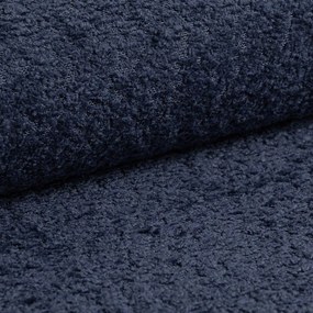 Pat matrimonial albastru tapițat cu spațiu de depozitare cu somieră 160x200 cm Mount – Micadoni