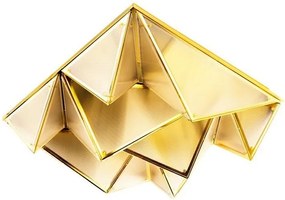 Plafoniera tridimensionala origami pliat complex PYRAMIDS