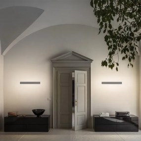 Ideal Lux - Aplica de perete LED ZIG ZAG, 30W, 230V, 75 cm, CRI 90, alb