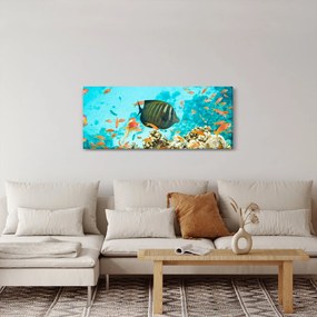 Tablou lumii submarine (120x50 cm)