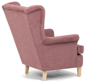 Fotoliu cu spătar înalt PINK2, roz